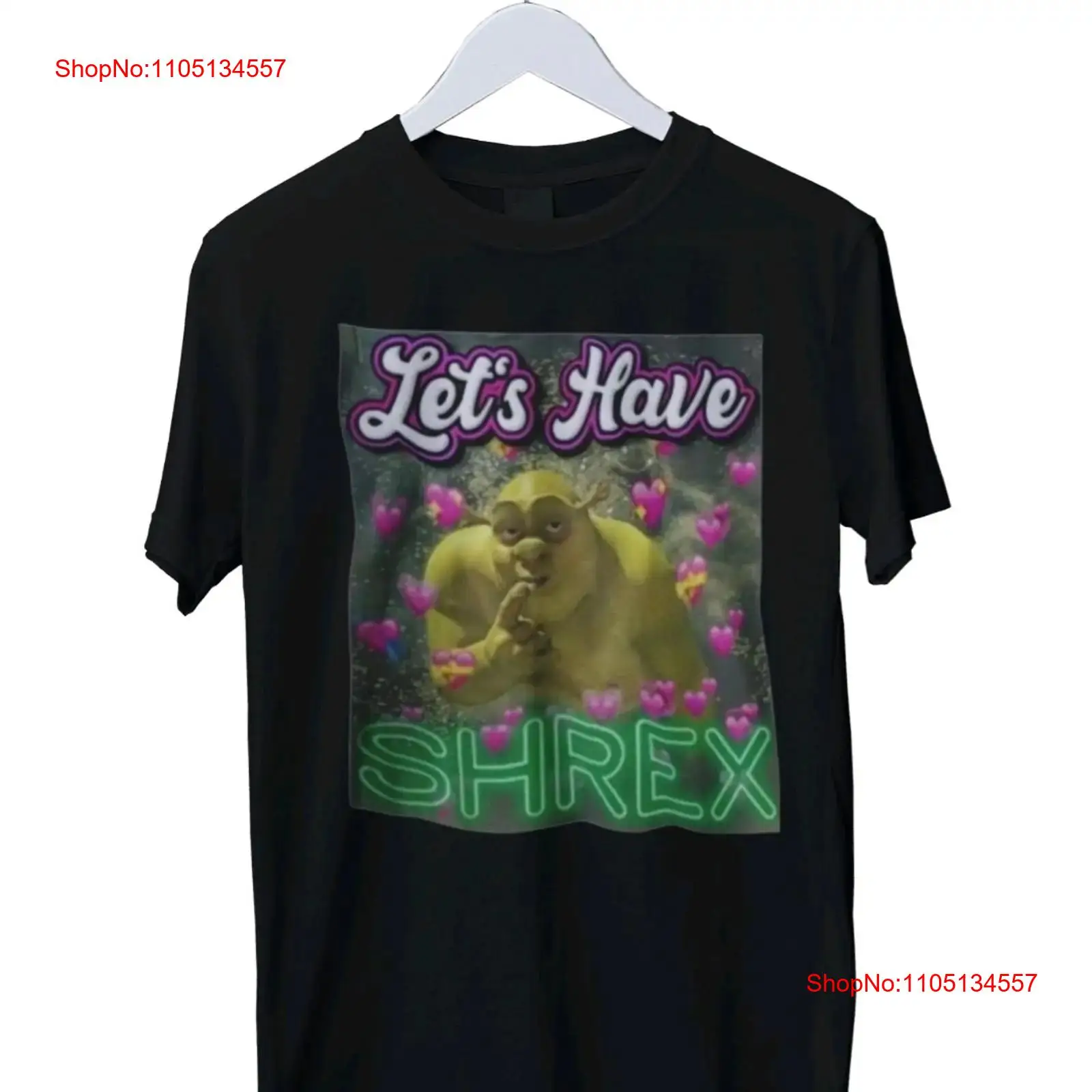 Men'S Fashion Old Money - Lets Have Shrex Meme T-shirt drôle