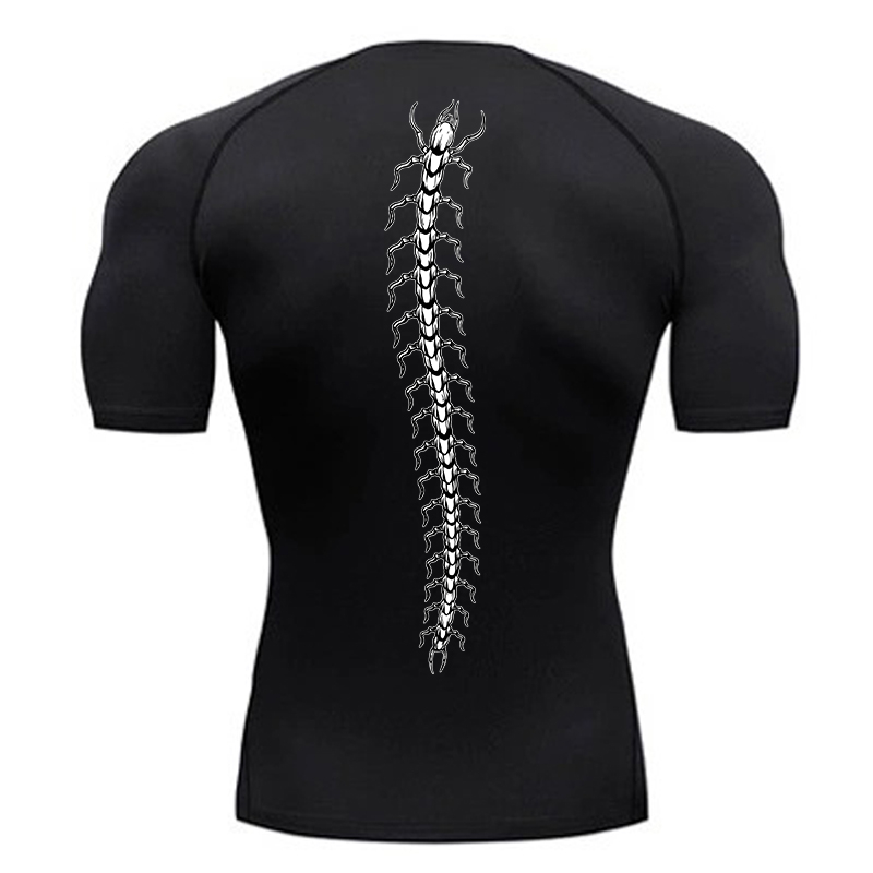 Compression Shirt Workout - Chemises de Compression graphiques pour hommes,