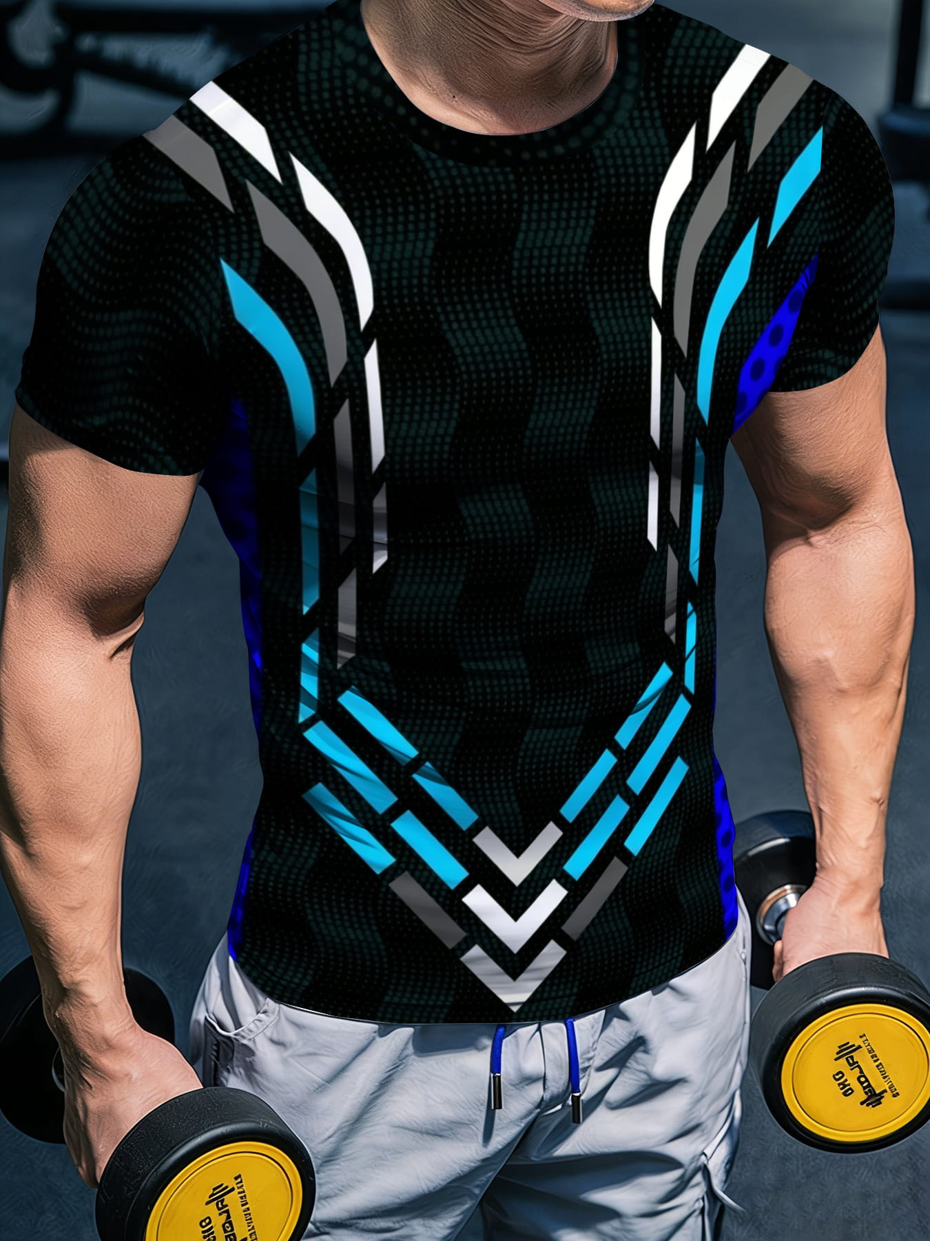 Compression Shirt Workout - T-shirt de sport à compression pour