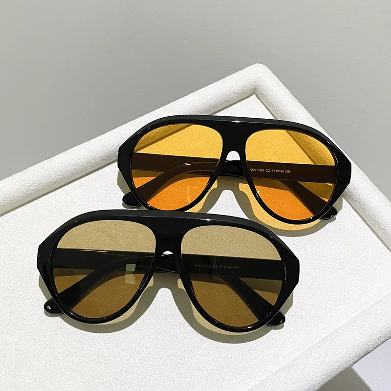 Men'S Fashion Old Money - Lunettes de soleil aviateur oversize tendance