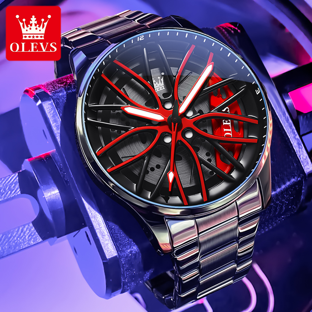 Men'S Fashion Hub - OLEVS 9937 hommes montre de luxe