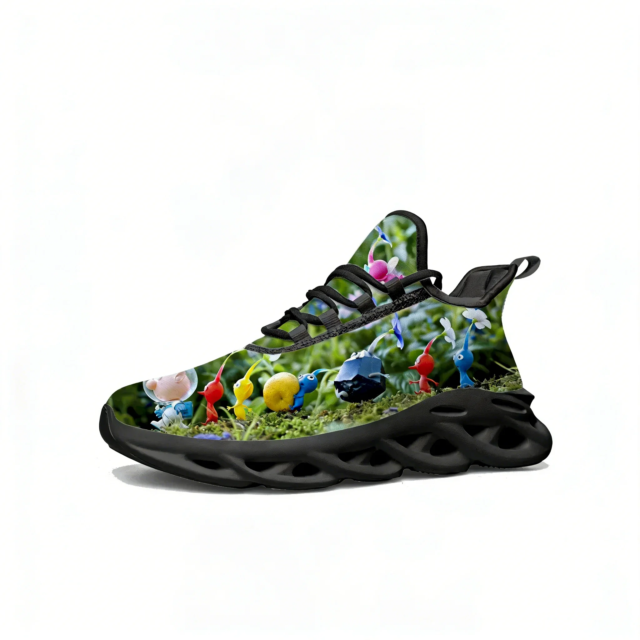 Men'S Fashion Running Shoes - Baskets Pikmin Flats, Chaussures de Sport