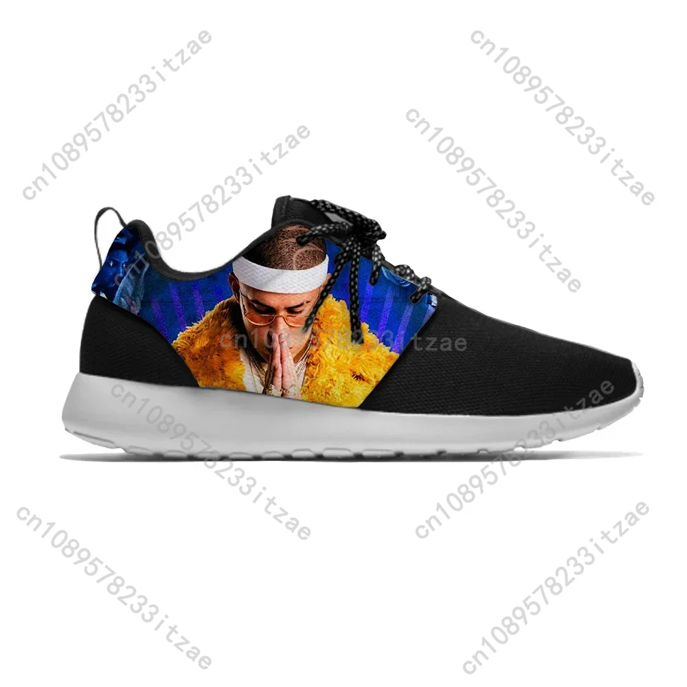 Men'S Fashion Running Shoes - Bad Bunny Hip Hop rappeur Rap