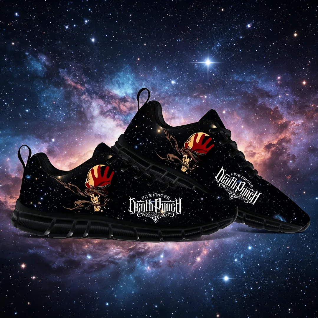 Men'S Fashion Running Shoes - Five Finger Death Punch – baskets