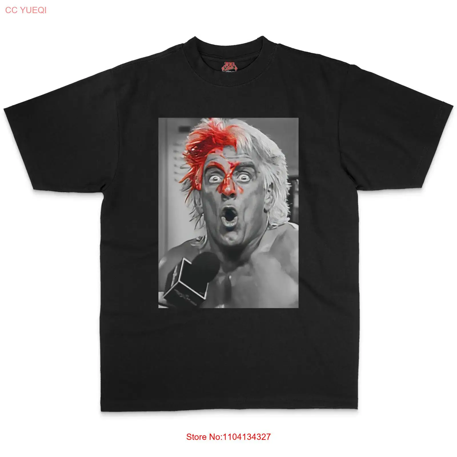 Men'S Fashion Old Money - T-SHIRT RIC FLAIR RARE vintage délavé