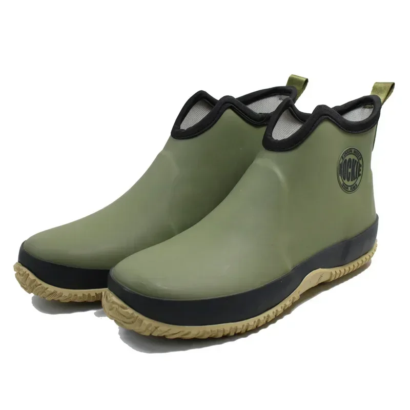 Men'S Fashion Hiking Boots - Hommes bottes de pluie mode chaussures