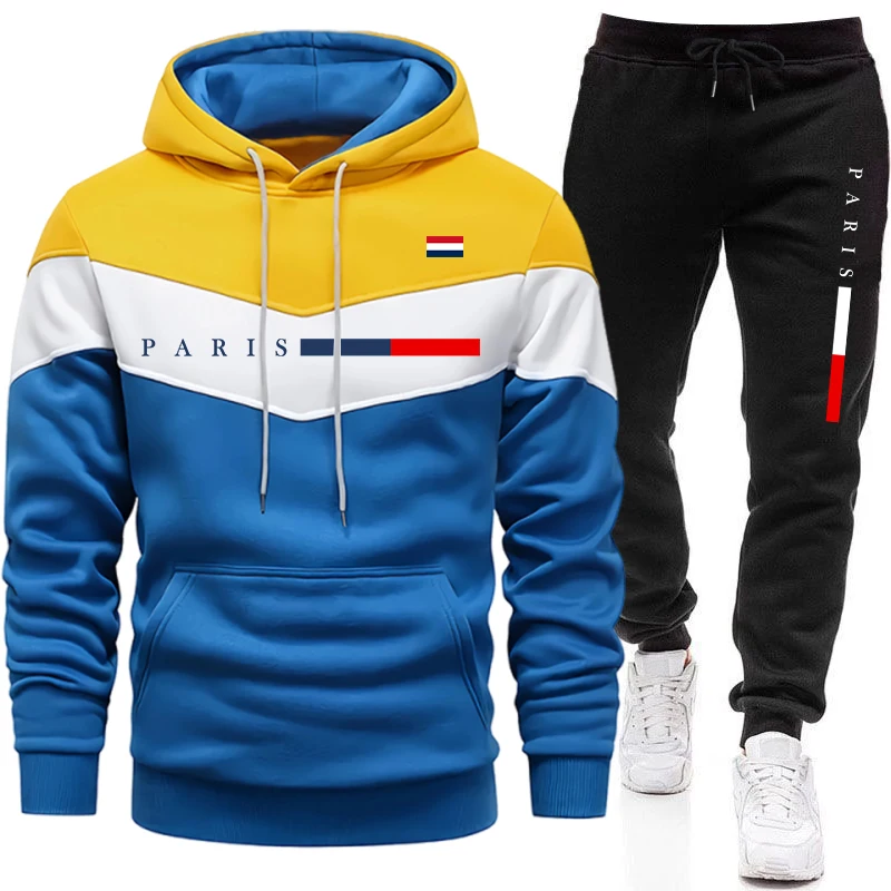 Paris Men'S Fashion - Ensemble Homme Tendance Urbaine : Sweat