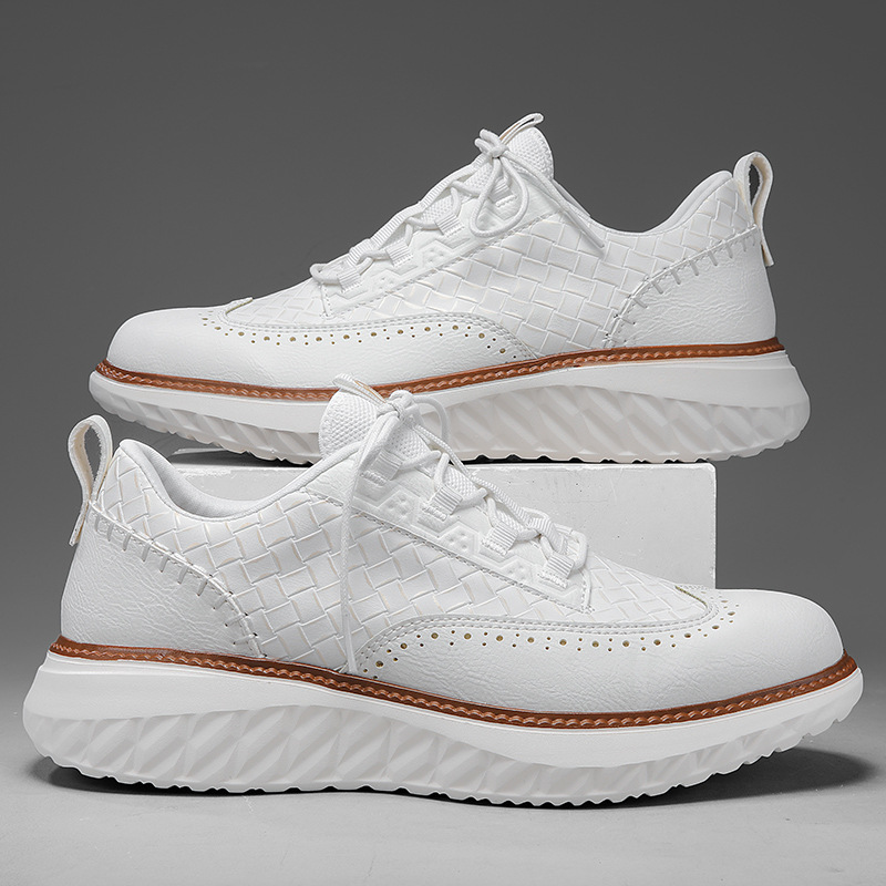 Men'S Fashion Hiking Boots - Nouvelles chaussures pour hommes en cuir