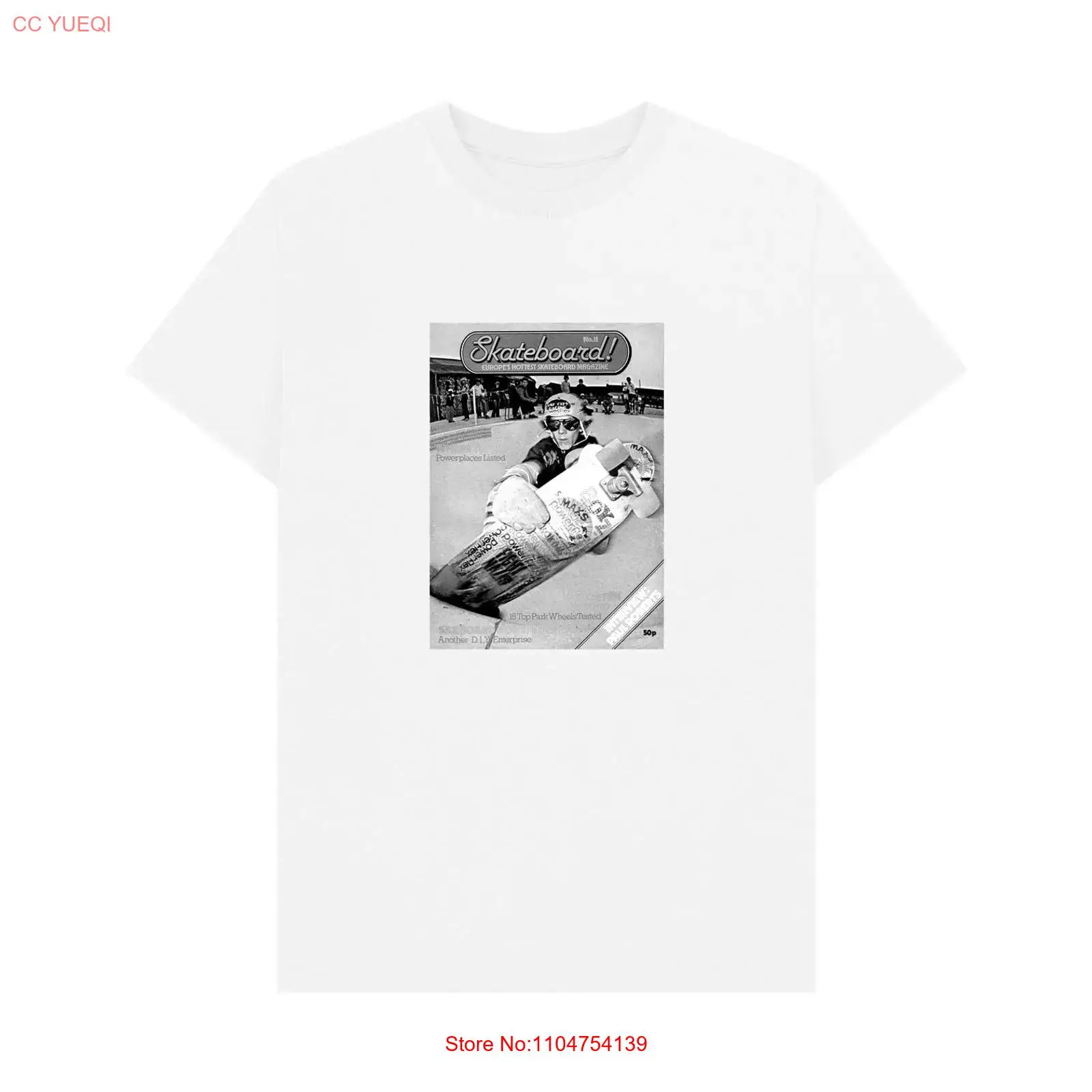 Mens Fashion Magazines - T-shirt PREMIUM OFFICIAL Skateboard Magazine Powerplaces,