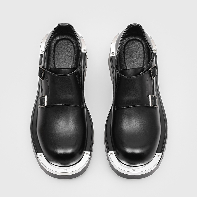 Paris Men'S Fashion - Chaussures Derby pour Hommes Style Punk