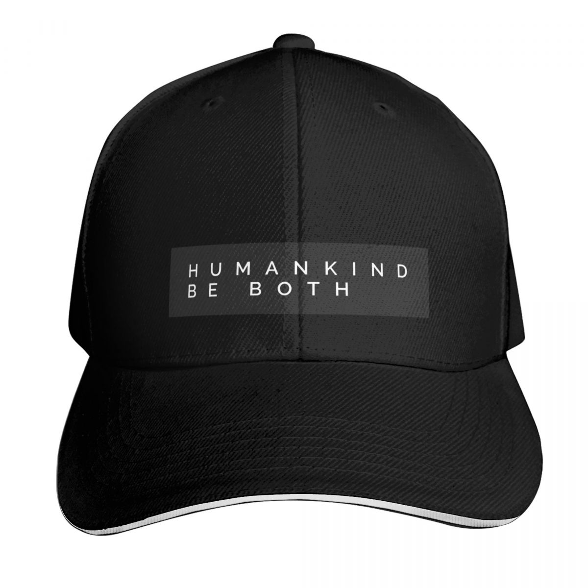 Men'S Fashion Outlets - Casquette de baseball Humankind Be Both,