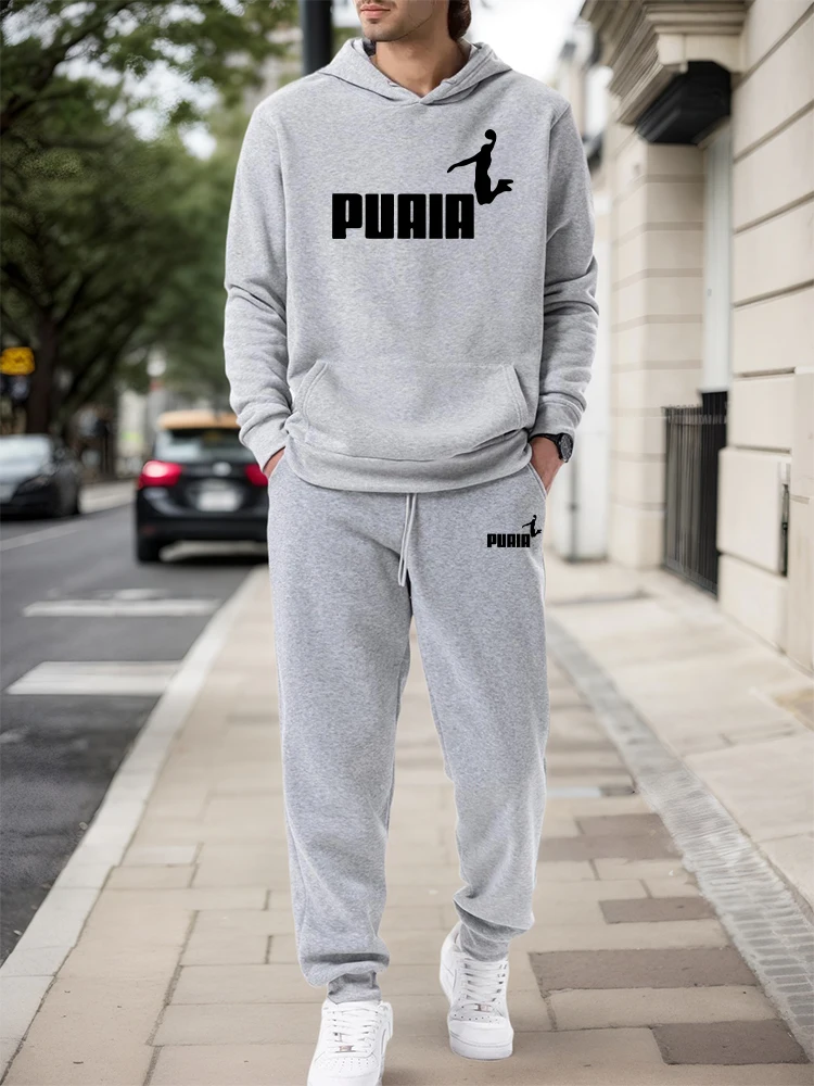 Men'S Fashion Designer - Ensemble Homme/Haut à Capuche/Pantalon 2026 Automne
