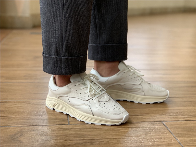 Men'S Fashion Loafers - Chaussures décontractées à lacets et bout