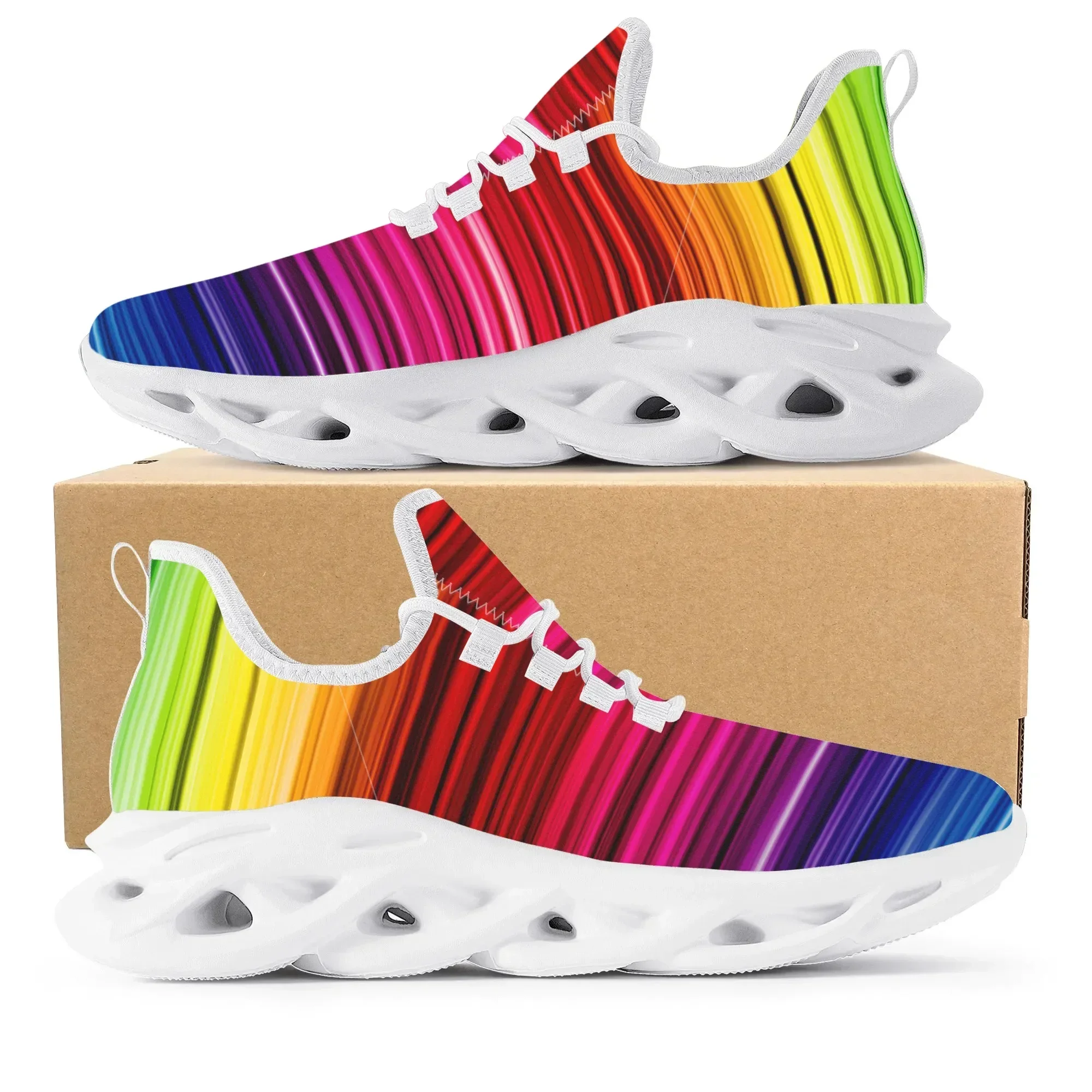 Men'S Fashion Running Shoes - Chaussures de sport tendance à lacets