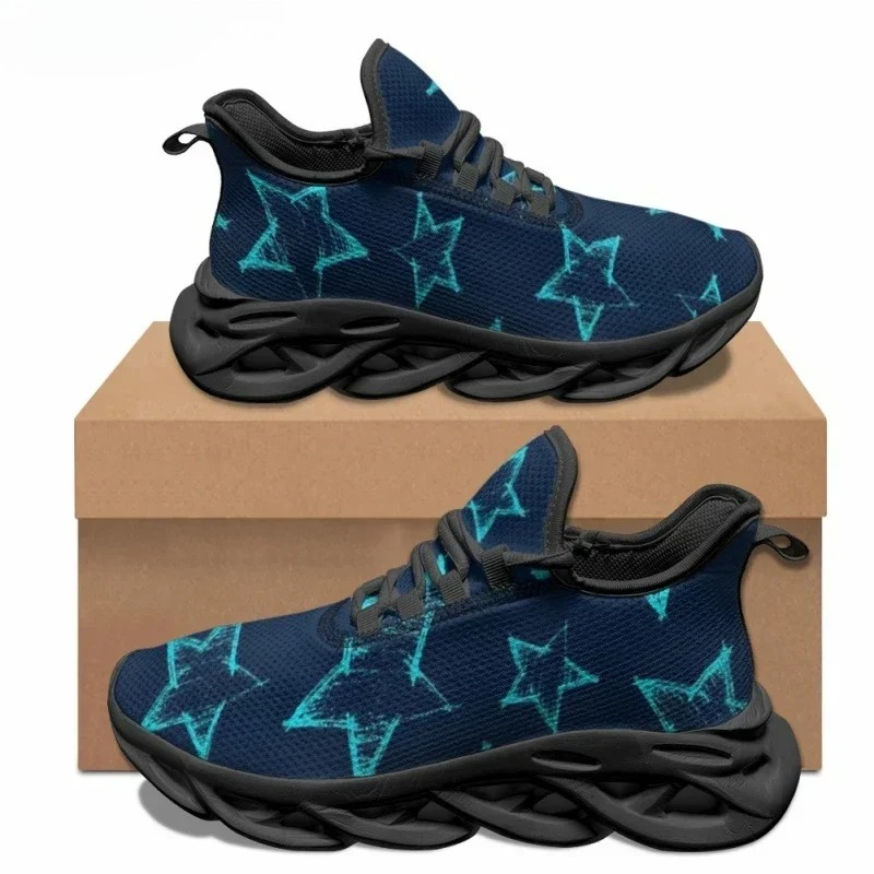 Men'S Fashion Running Shoes - Chaussures plates de style streetwear, motif