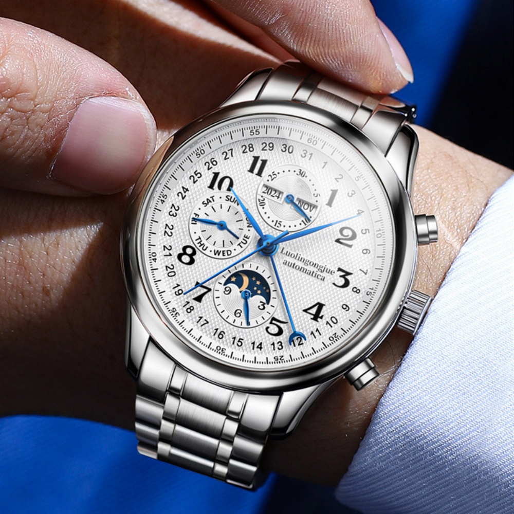 Mens Fashion Young - Montre mécanique haut de gamme pour