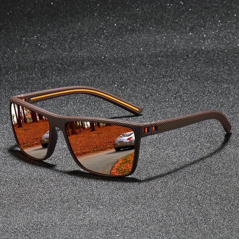 Men'S Fashion Old Money - Lunettes de soleil carrées vintage sport