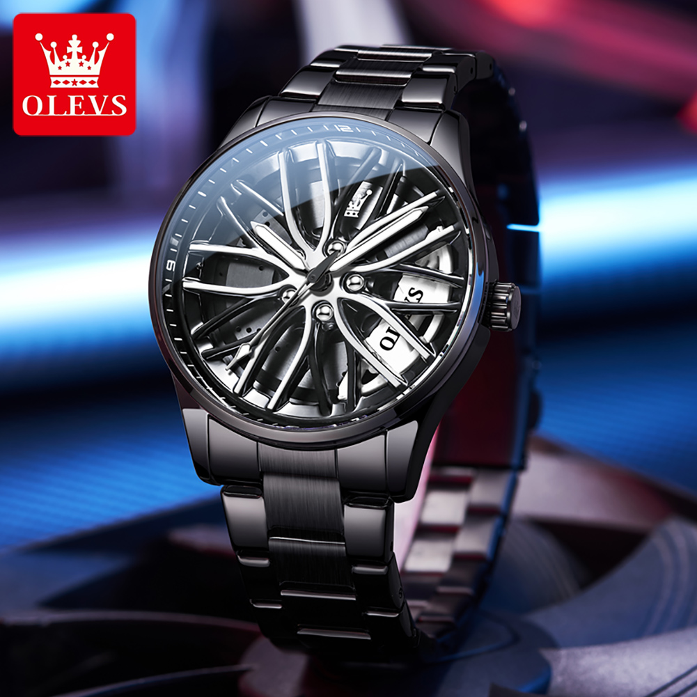 Men'S Fashion Hub - Montre pour homme OLEVS, design créatif