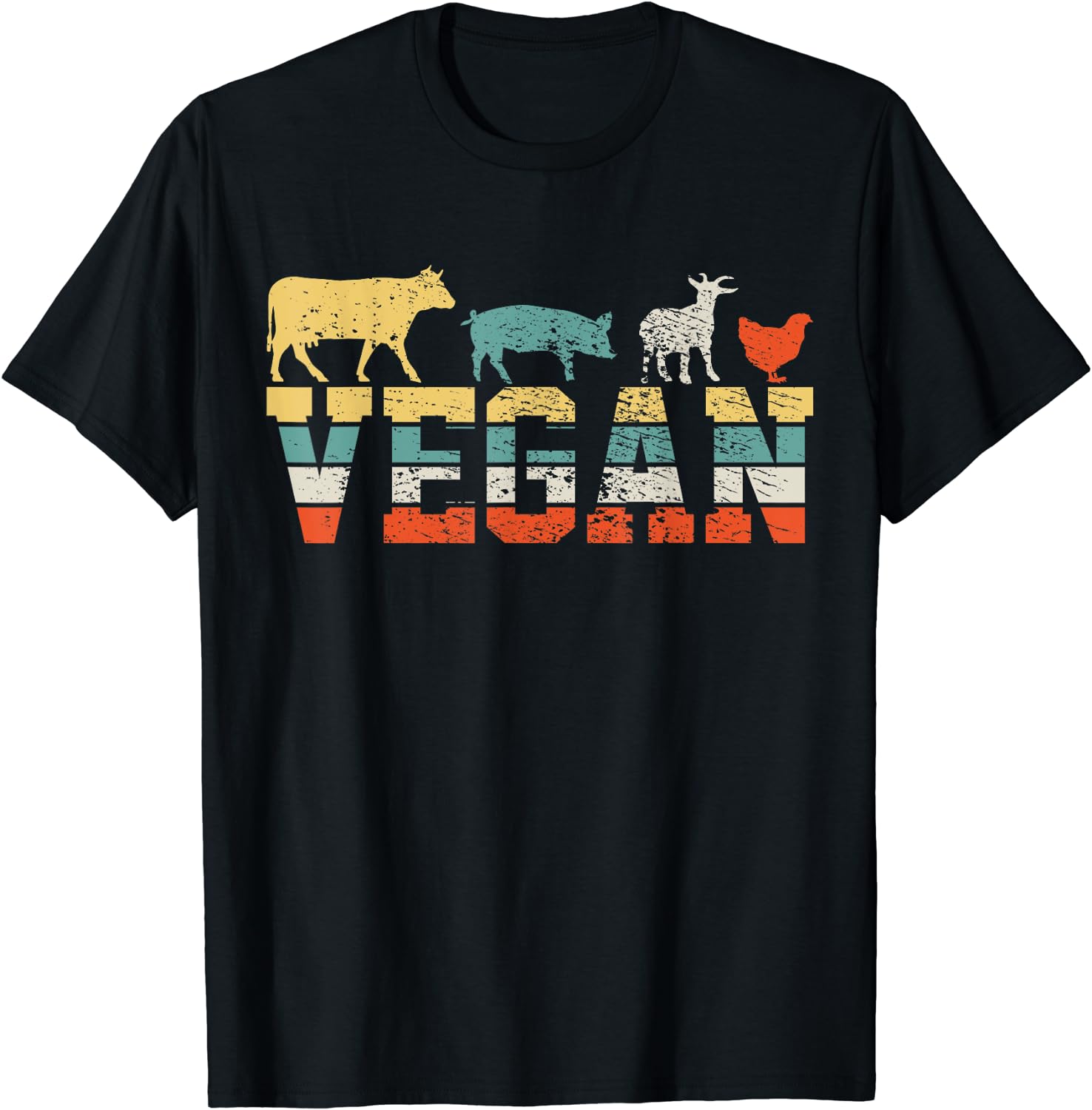 Mens Fashion Magazines - Vegan Vintage T-Shirt été hommes T-shirts