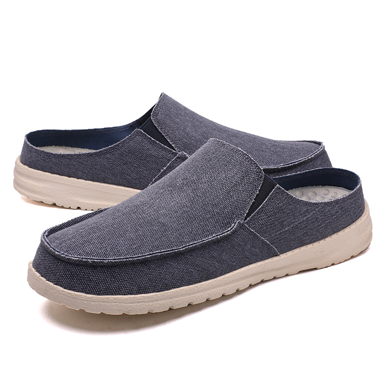 Men'S Fashion Loafers Shoes - Pieds nus homme couvre-chaussures décontracté léger