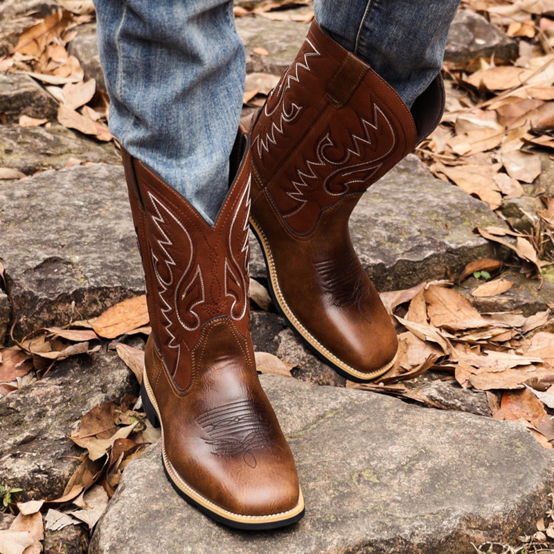 Bottes mi-mollet unisexe tenda - Men'S Fashion Loafers Shoes avis et prix