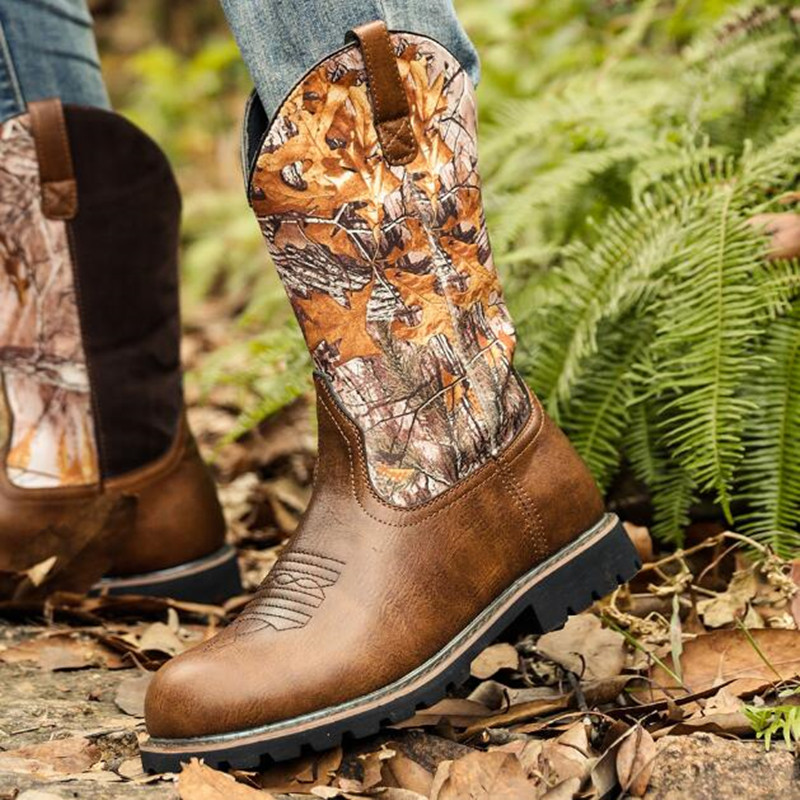 Bottes de cowboy à enfiler pou - Men'S Fashion Old Money avis et prix