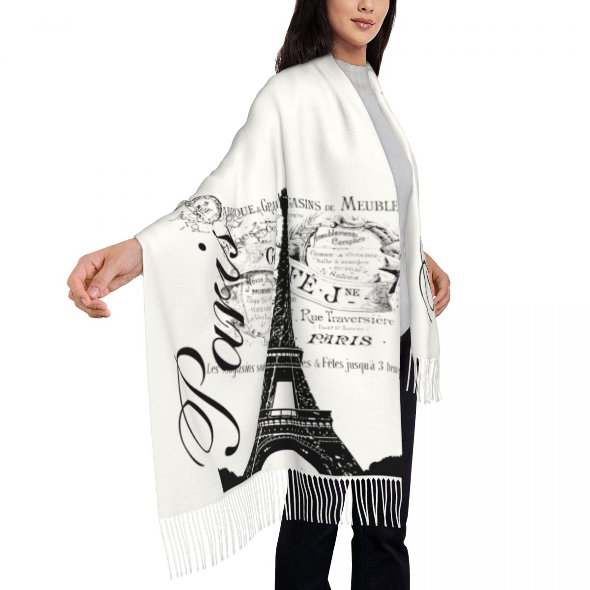 Écharpe Tour Eiffel pour Homme - Paris Men'S Fashion avis et prix