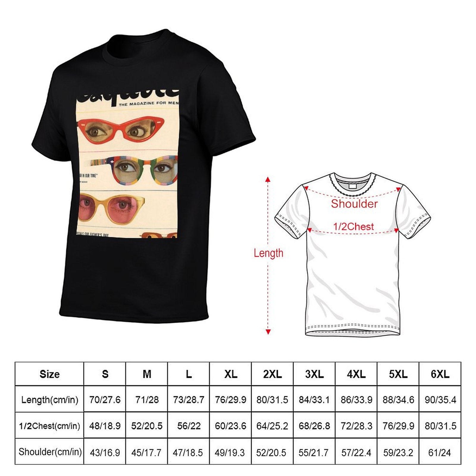 Esquire 1960s Magazine Sunglas - Mens Fashion Magazines avis et prix