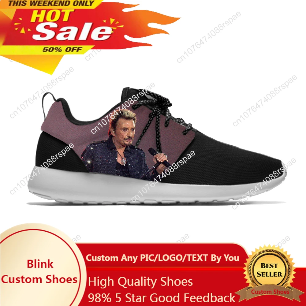 Rock Star Johnny Hallyday musi - Men'S Fashion Running Shoes avis et prix