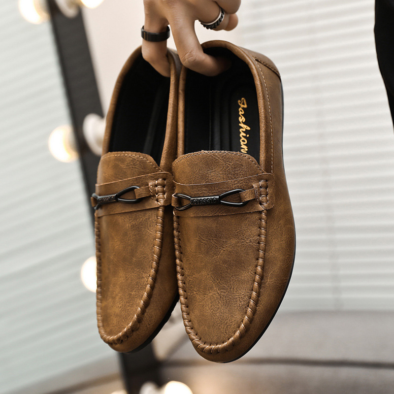 Chaussures décontractées de lu - Men'S Fashion Loafers Shoes avis et prix