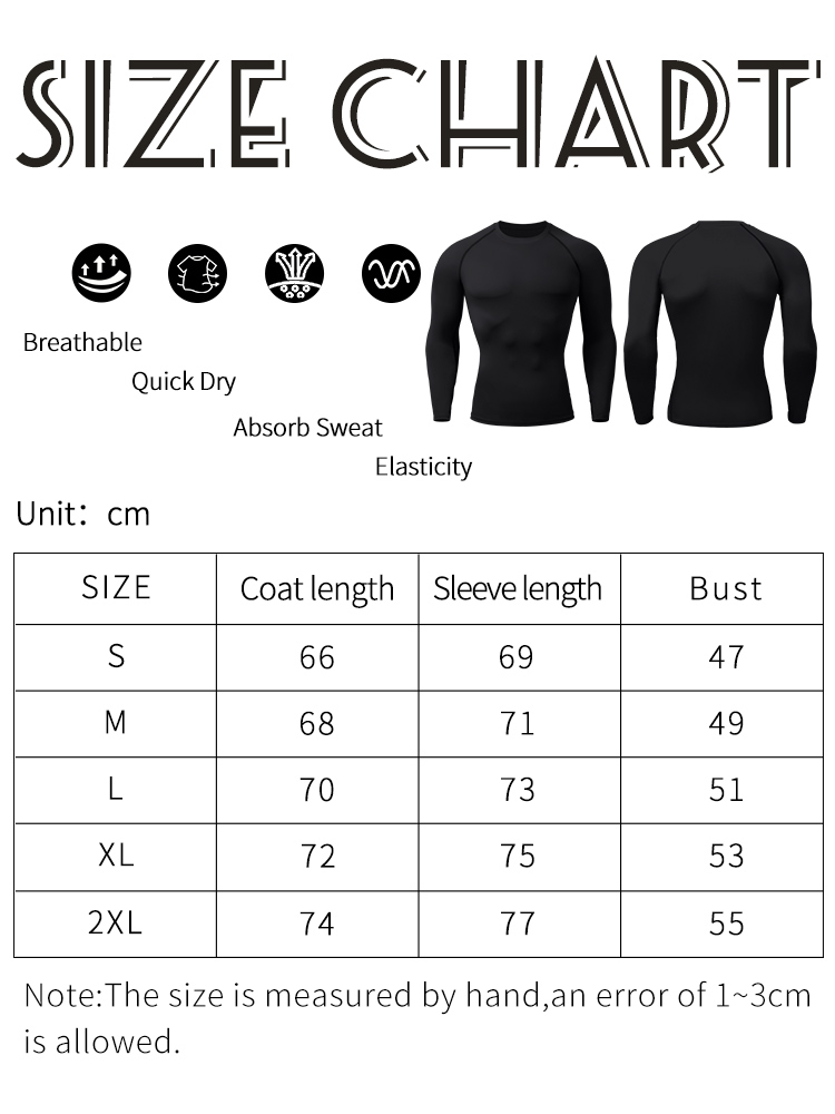 Chemises de compression pour h - Compression Shirt Workout avis et prix