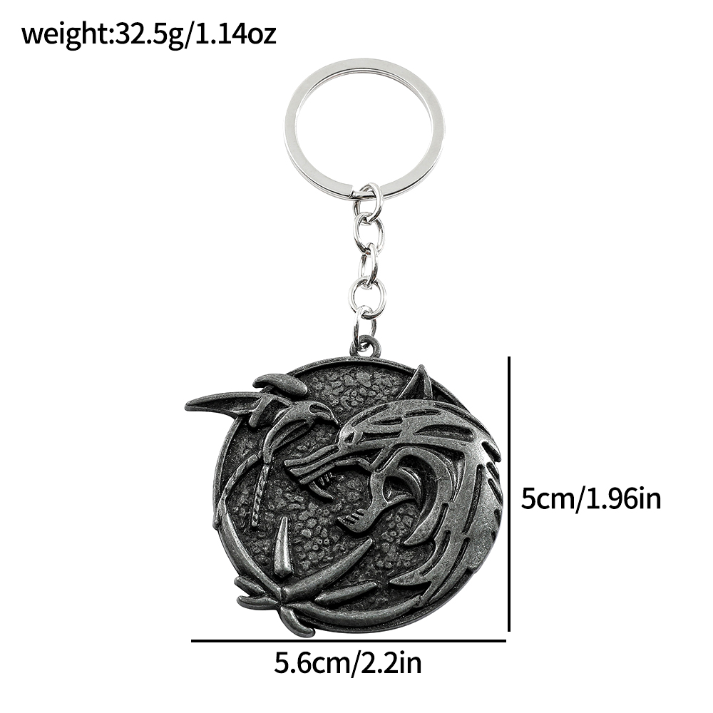 Porte-clés vintage tête de lou - Men Fashion Key avis et prix