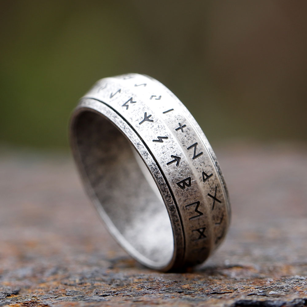 Bague rotative en acier inoxyd - Men'S Fashion Guide avis et prix