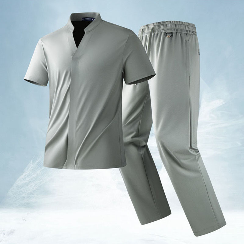 Ensemble sportif décontracté d - Men'S Fashion V Neck T Shirts avis et prix