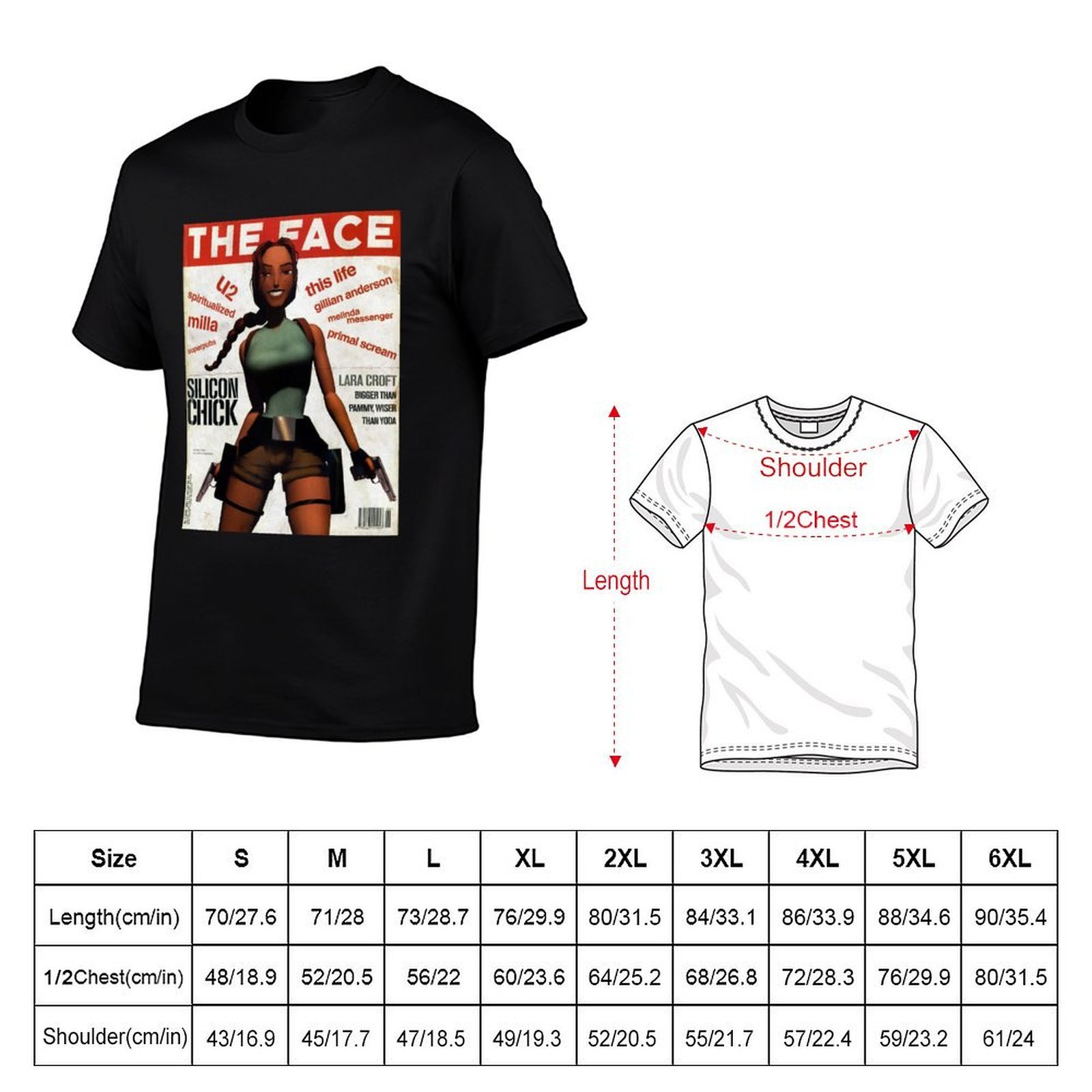 T-shirt à imprimé rétro Lara C - Mens Fashion Magazines avis et prix