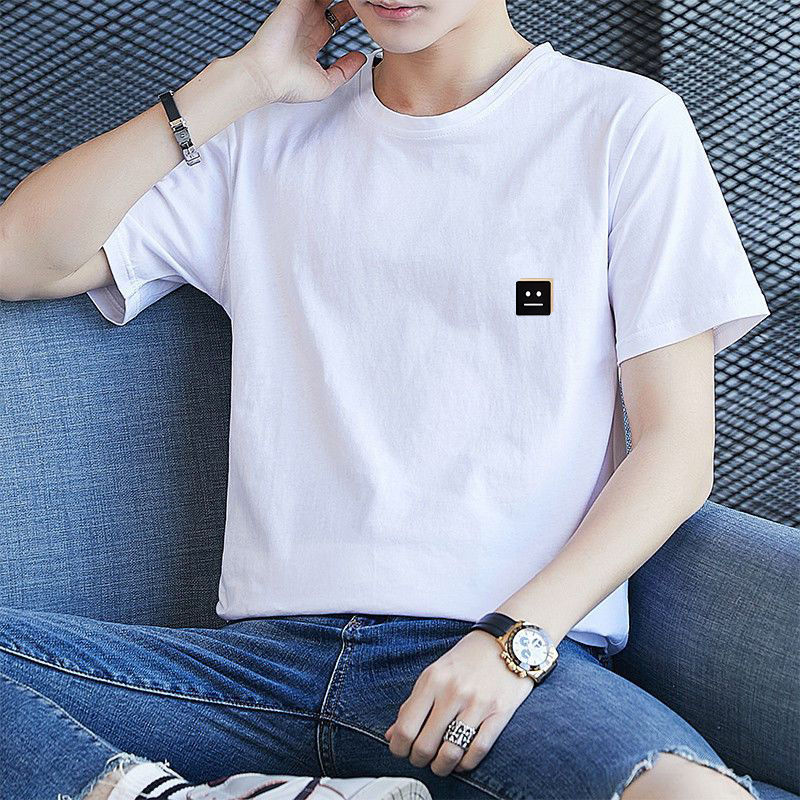 T-shirt à manches courtes et c - Mens Fashion Young avis et prix