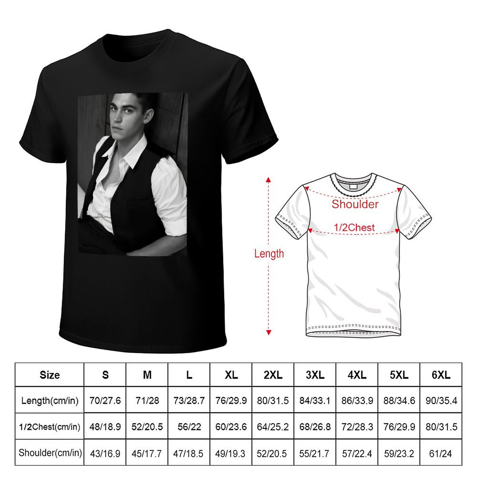 Hero Fiennes Tiffin - T-shirt  - Mens Fashion Magazines avis et prix