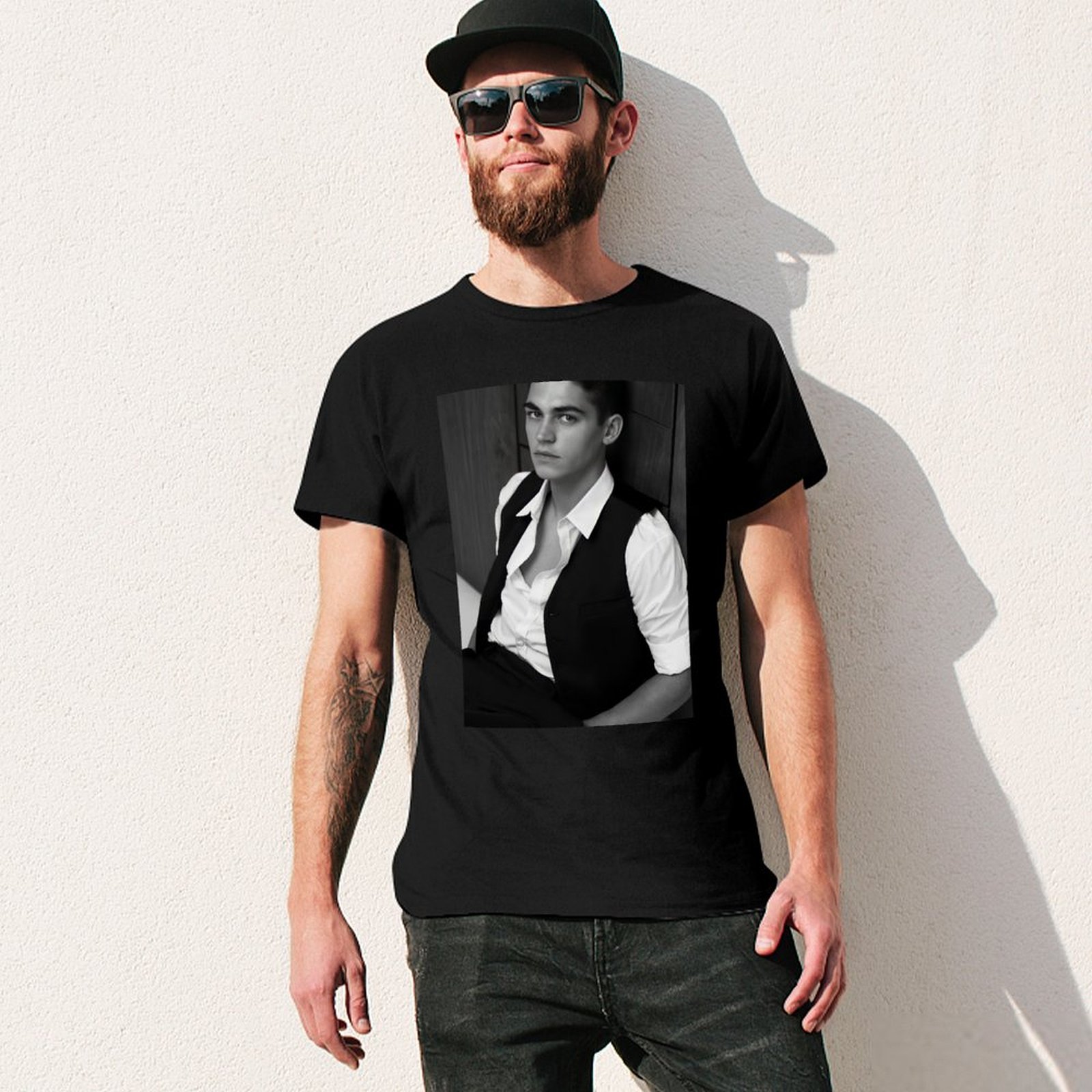 Hero Fiennes Tiffin - T-shirt  - Mens Fashion Magazines avis et prix
