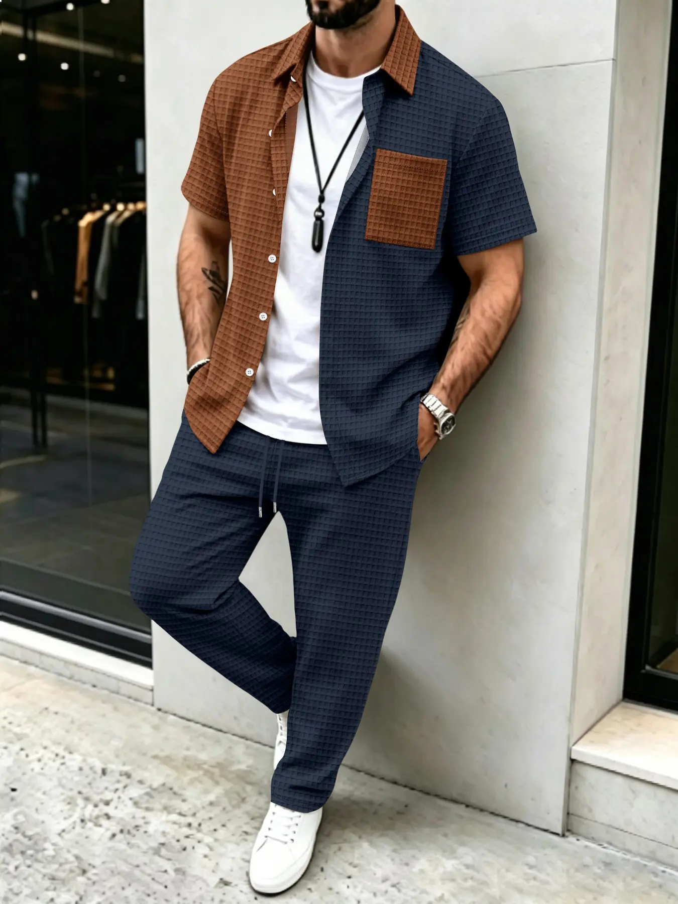 Ensemble chemise et pantalon p - Men'S Fashion Designer avis et prix