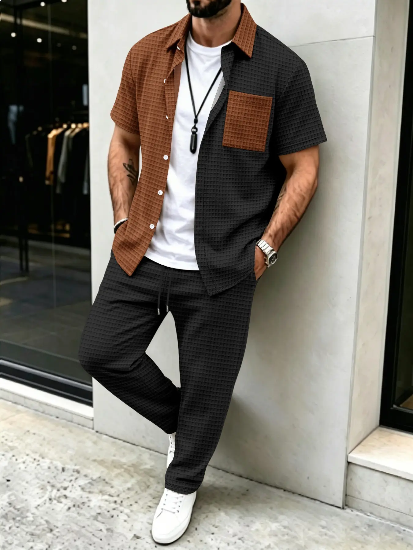 Ensemble chemise et pantalon p - Men'S Fashion Designer avis et prix