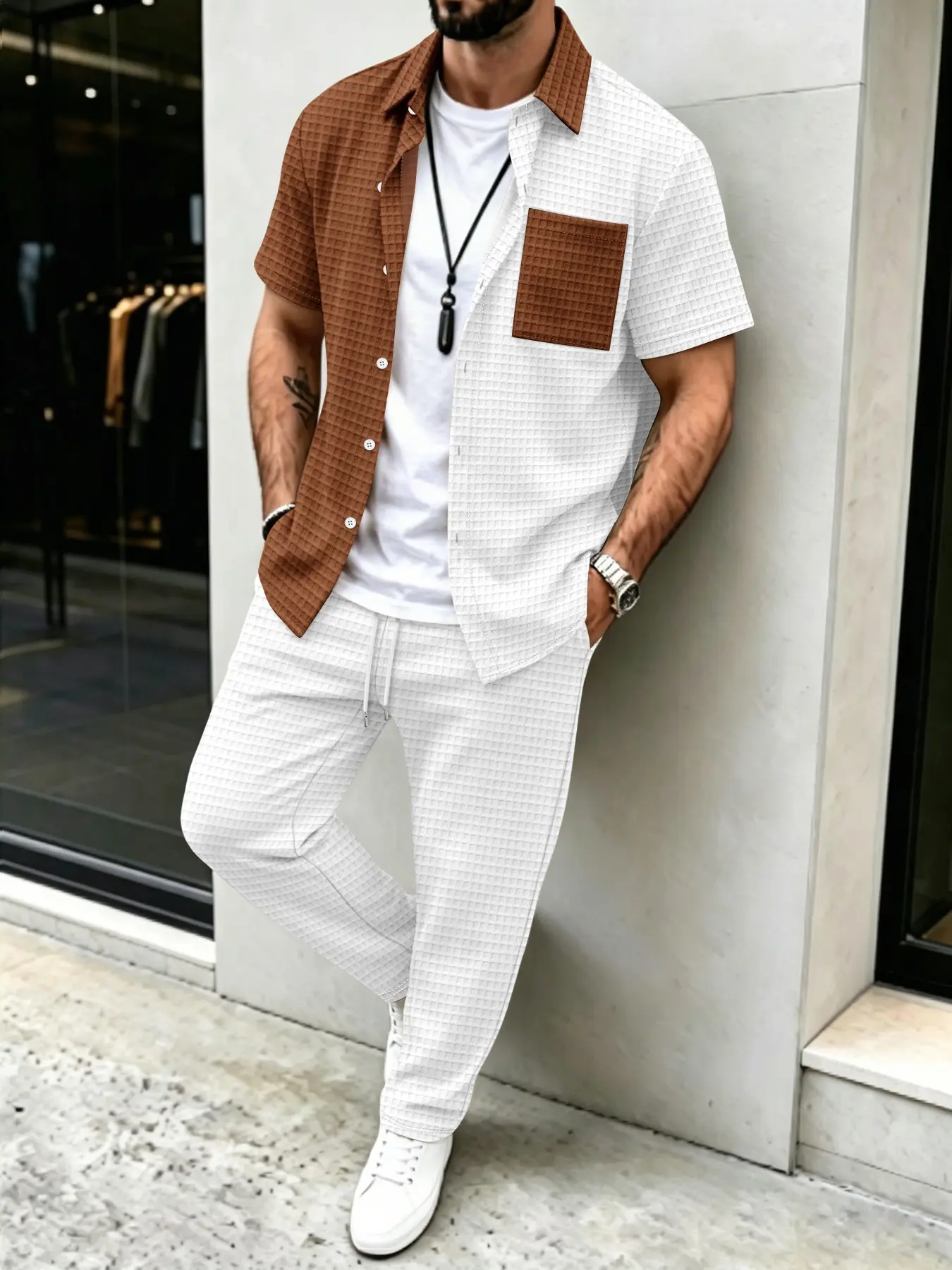 Ensemble chemise et pantalon p - Men'S Fashion Designer avis et prix