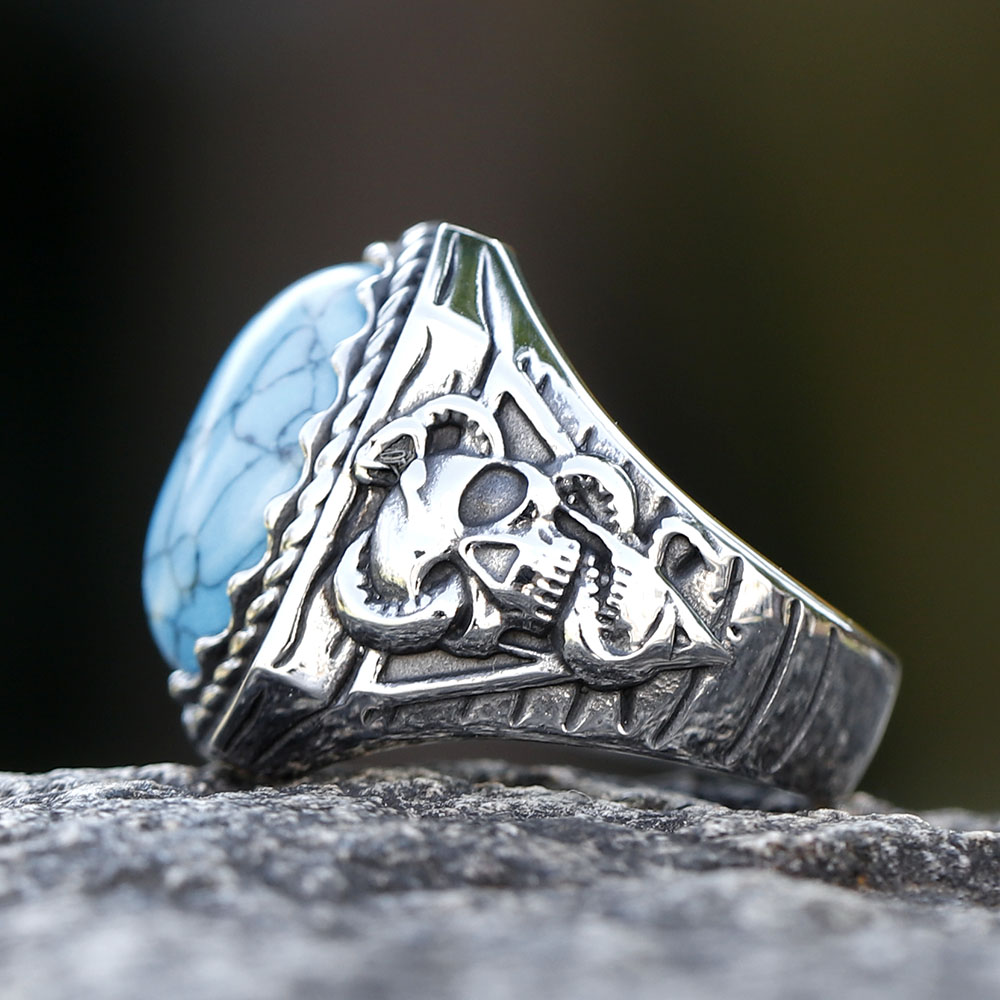 Bague tête de mort turque en a - Men'S Fashion Guide avis et prix