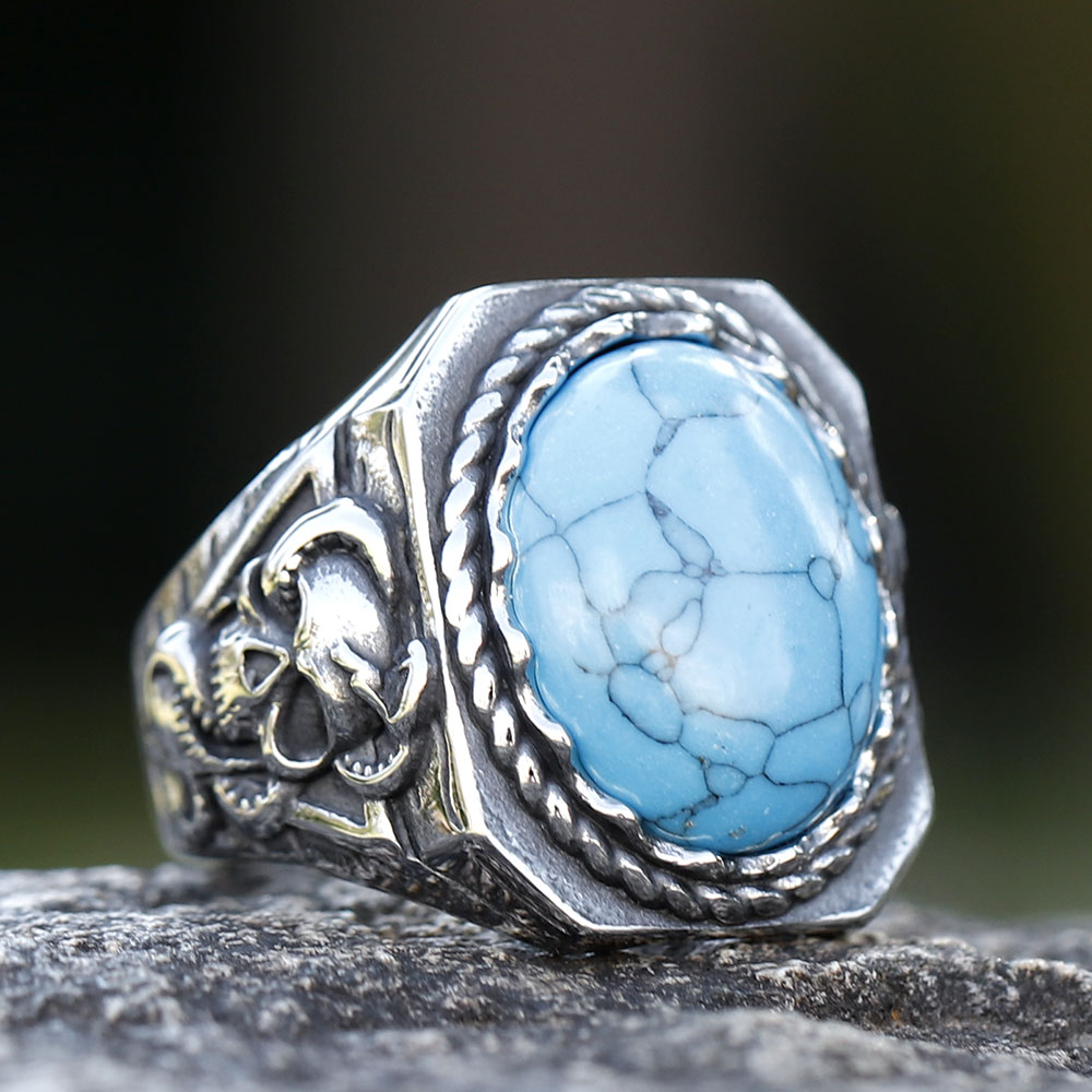 Bague tête de mort turque en a - Men'S Fashion Guide avis et prix