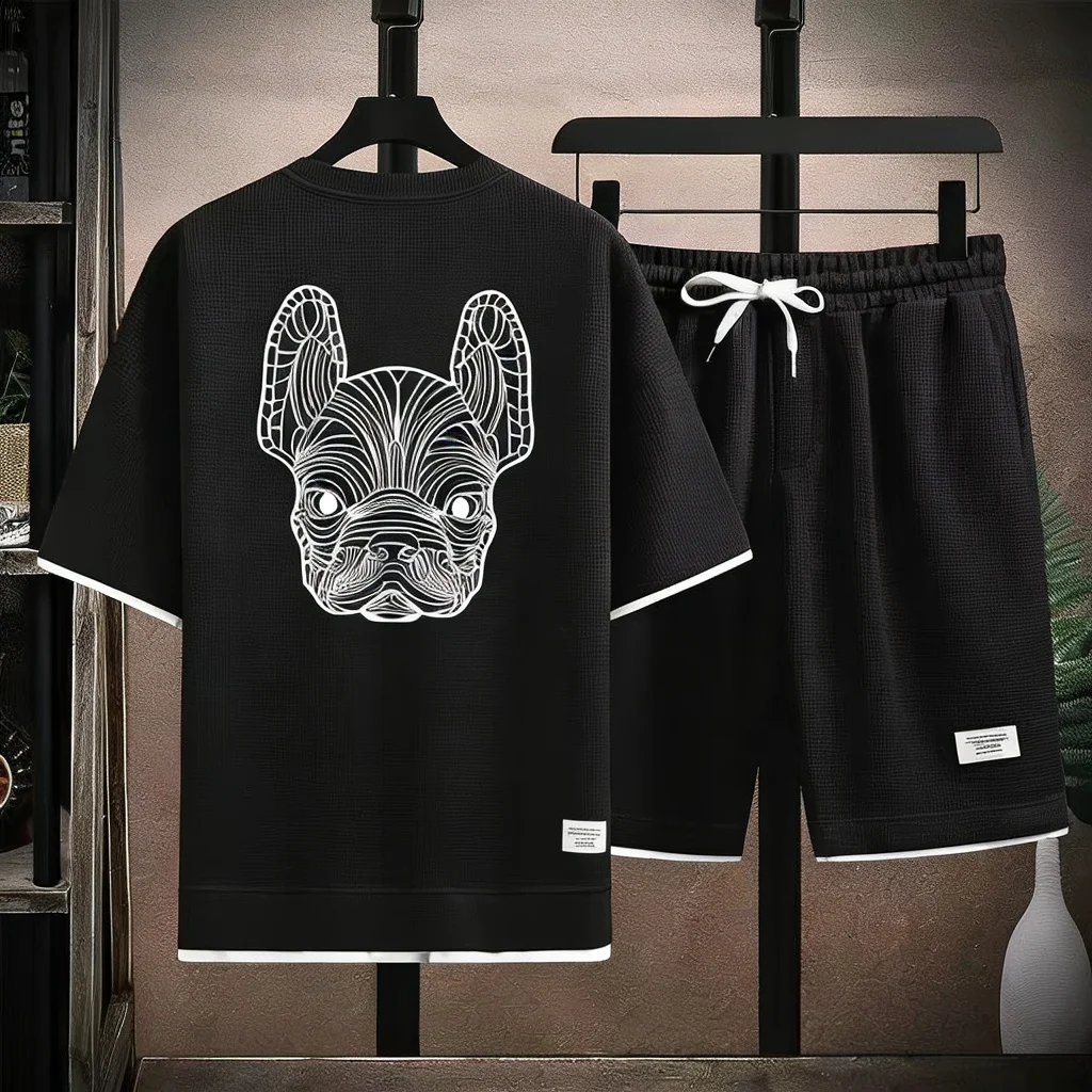 Ensemble t-shirt et short à ma - Queer Men'S Fashion avis et prix