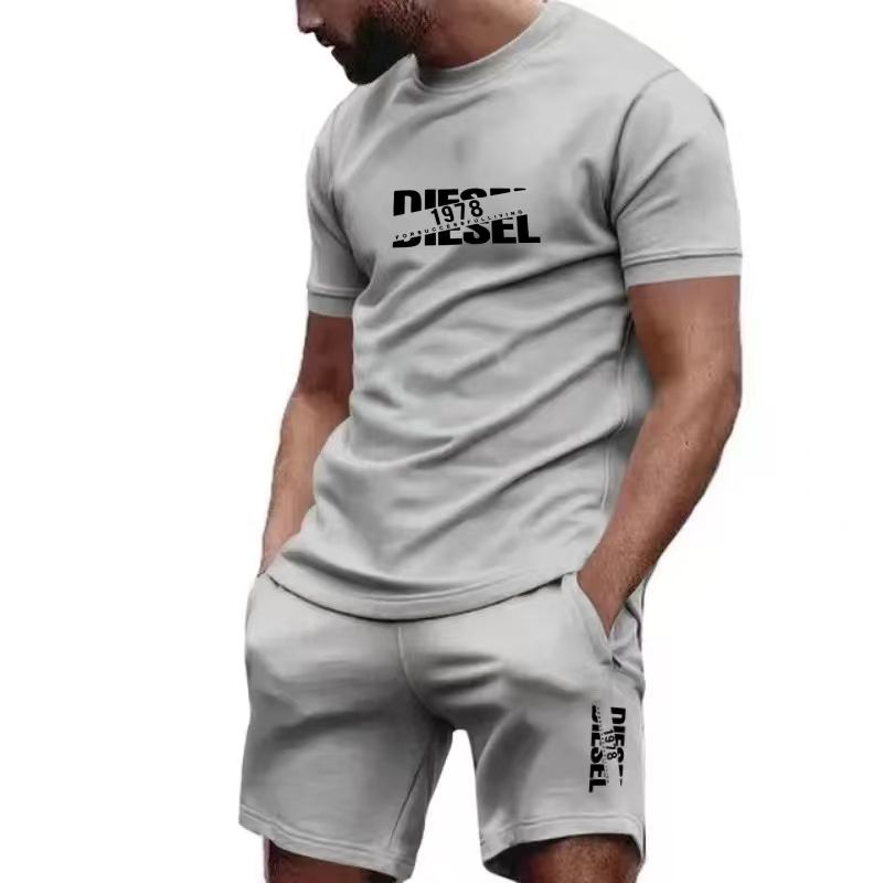 Nouvel ensemble T-shirt et sho - Queer Men'S Fashion avis et prix