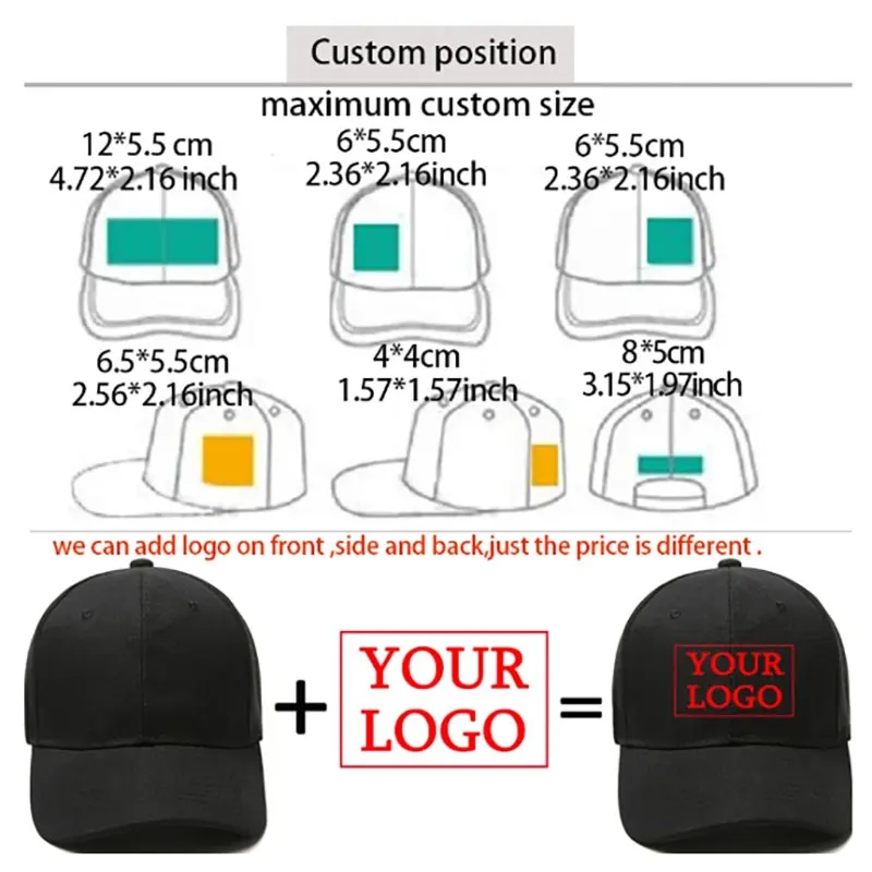 Casquettes de baseball personn - Trucker Hat Cap avis et prix