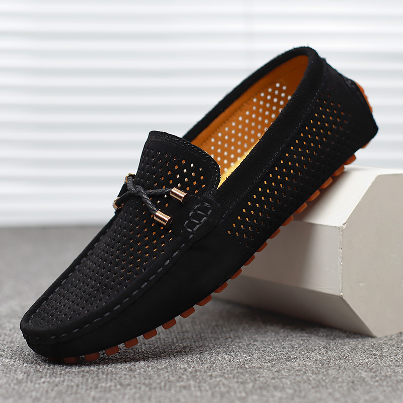 Mode daim hommes chaussures dé - Men'S Fashion Loafers Shoes avis et prix