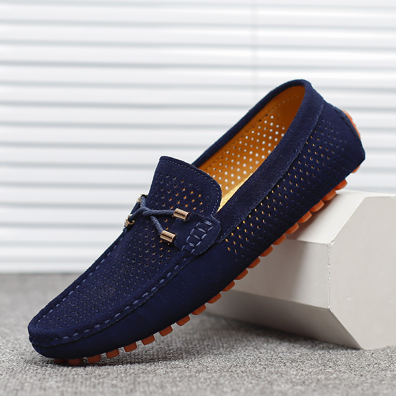 Mode daim hommes chaussures dé - Men'S Fashion Loafers Shoes avis et prix