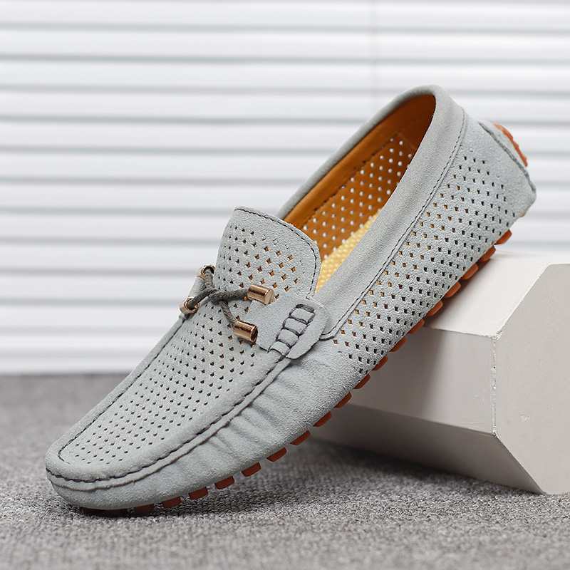 Mode daim hommes chaussures dé - Men'S Fashion Loafers Shoes avis et prix