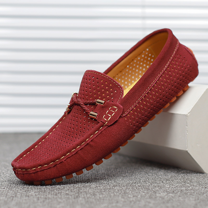 Mode daim hommes chaussures dé - Men'S Fashion Loafers Shoes avis et prix